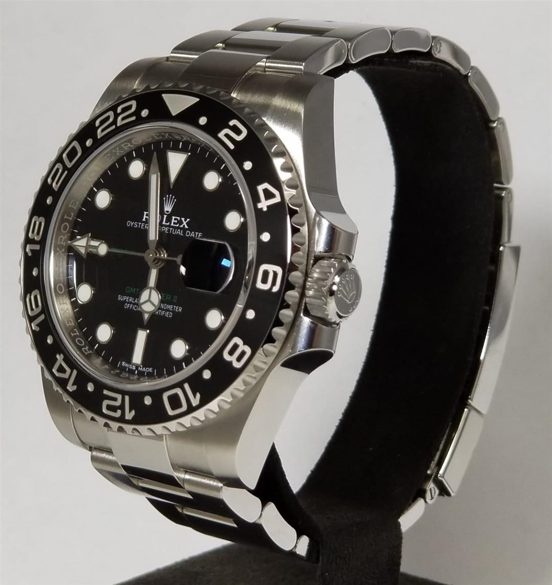 GMT MASTER II 116710LN CEL K S YAH KADRAN SIFIR Nasyonel Chrono