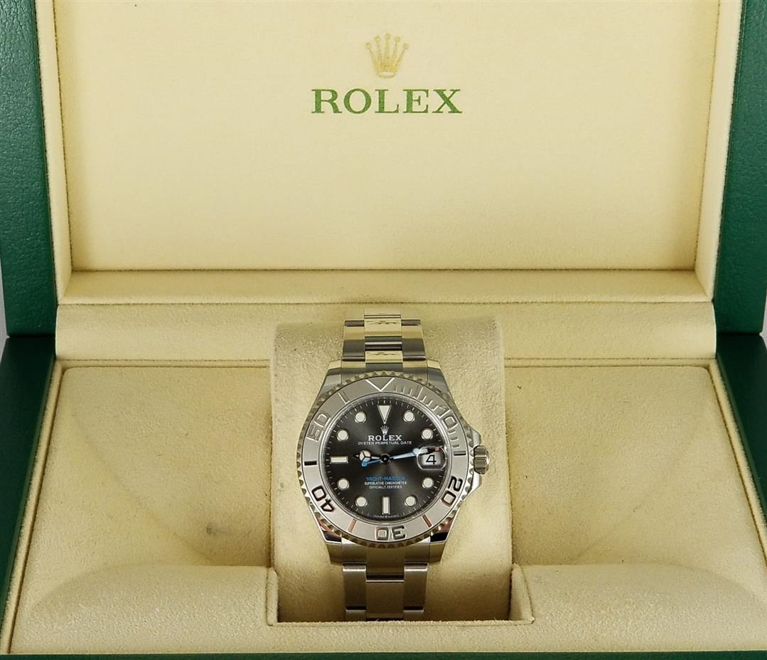 Rolex yacht master rhodium 37mm 2025
