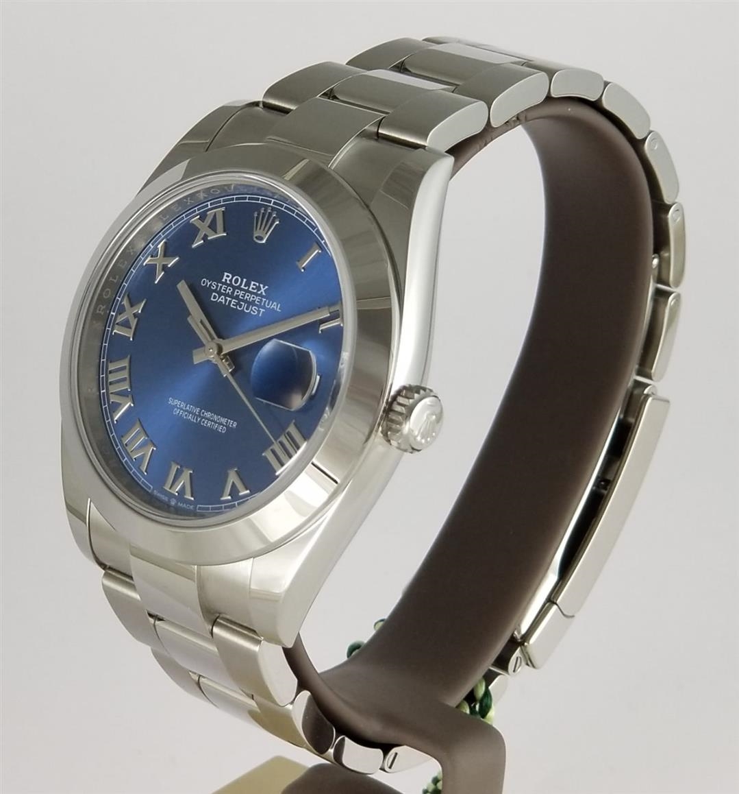 DATEJUST 41 MM EL K AZURRO MAV OYSTER 126300 SIFIR Nasyonel Chrono