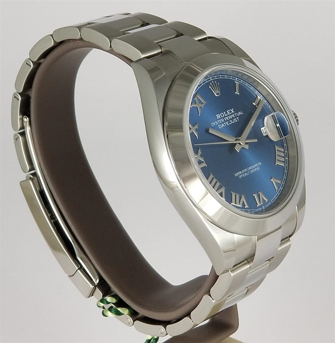 DATEJUST 41 MM CEL K AZURRO MAV OYSTER 126300 SIFIR Nasyonel Chrono